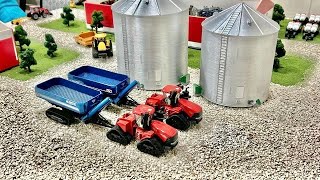 Case IH Grain Farm at the 2024 St Louis Farm Toy Show [upl. by Harima]