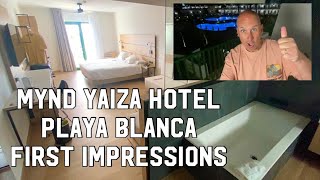 Lanzarote travel day  Dreamliner from Glasgow Mynd Yaiza Playa Blanca first impressions [upl. by Ragnar244]