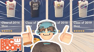 How to get The Class Of 20162019 Shirts in RecRoom  RecRoom [upl. by Shiekh]