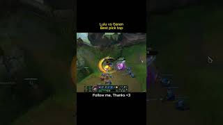 Lulu vs garen  Best Top leagueoflegends lulu garen khirgamer [upl. by Llorrac]