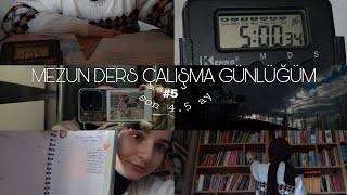 Son 45 ay YKS MEZUN ÇALIŞMA GÜNLÜĞÜM [upl. by Sugihara]