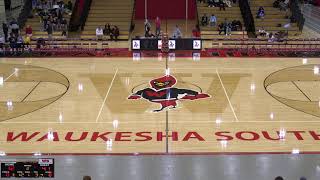 Waukesha South High School vs New Berlin West High School Mens Freshman Basketball [upl. by Yramliw]