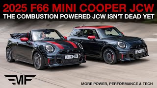 World Premier 2025 F66 MINI Cooper JCW  More Performance New Tech amp Petrol Powered [upl. by Fredkin770]