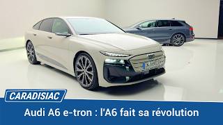 Audi A6 etron  jusquà 757 km dautonomie pour un modèle qui fait sa révolution [upl. by Picker]