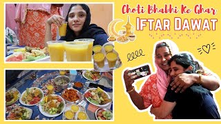 Choti bhabhi k ghar last iftar party 🎊  vlog [upl. by Bibbie]