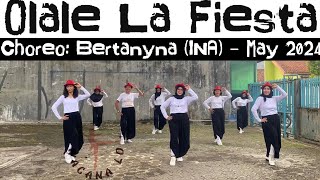 Olale La Fiesta  Line Dance  Beginner  Choreo Bertanyna INA  May 2024 [upl. by Posner]