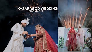 KASARAGOD NIKKAH HIGHLIGHTS 😮💕  AAMBRO WEDDING FILMS  AMRAS AMEEN [upl. by Maroney]