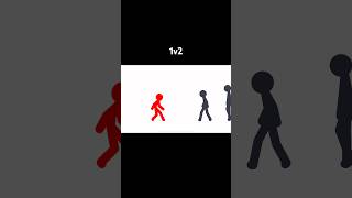 1v2 stickman fight fighting sticknodes stickman stickfigure stick stickfighting [upl. by Raddie]