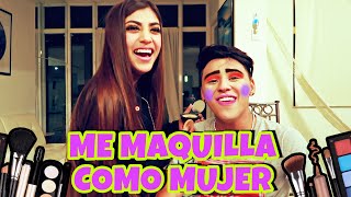 Andrea Zuñiga me maquilla como mujer  Soy Fredy [upl. by Harewood306]