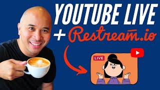 Restreamio Tutorial  Setting Up YouTube LIVE Events with Restreamio [upl. by Wiskind330]