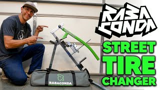 Rabaconda Street Bike Tire Changer Review Its Awesome [upl. by Apilef768]