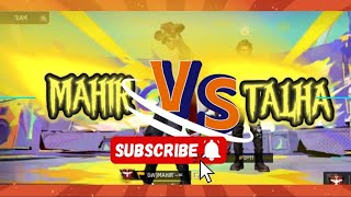 Mahir vs Talha 😨😨😨🖤💔🍷🍷😎💯 please subscribe🙏🙏😫 [upl. by Mehelhteb]