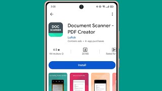 document scanner app kaise use kare  how to use document scanner app [upl. by Nylitsirk]