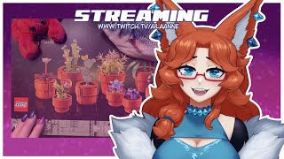 Scuffed Succulent Plant ASMR Stream Rain sounds Tapping Chatting [upl. by Moclam]