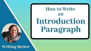 3 How to write an Introduction Paragraph with Thesis Statement [upl. by Wiltz]