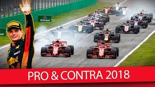 Unsere Highlights der Formel1Saison 2018 Pro amp Contra [upl. by Pangaro]