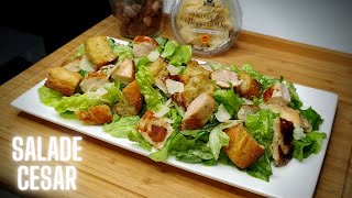 LA SALADE CESAR AU POULET  FOOD IS LOVE [upl. by Ahsitaf]