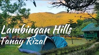 Lambingan Hills Campsite Tanay Rizal [upl. by Miarzim]