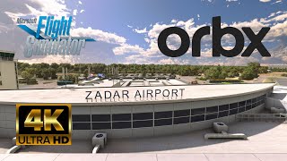 ✈️ Microsoft Flight Simulator  NEW ORBX AIRPORT ZADAR in MSFS [upl. by Nuli831]