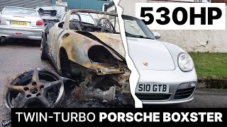 Boxster from the ashes  530hp twinturbo Porsche  PH Readers Cars [upl. by Ahsuoj]