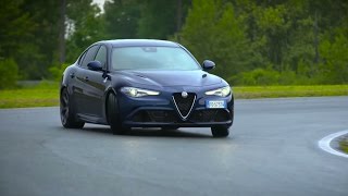 The Alfa Romeo Giulia Quadrifoglio  Chris Harris Drives  Top Gear [upl. by Ynetsed]