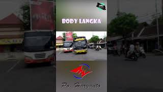 Body Infinity Karya Karoseri Tri Sakti yang tersisa di Po Haryanto shorts [upl. by Rebhun]