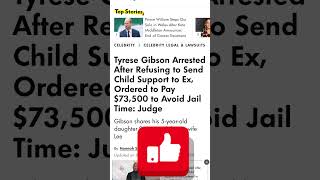 Tyrese Gibson in jail for not paying child support tyresegibson babyboy [upl. by Teece203]