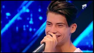 Prezentare Alexandru Orian puştiul talentat quotposedat de haioşeniequot a revenit la X Factor [upl. by Ahsenahs496]