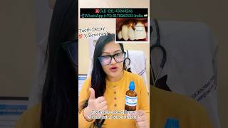 Reverse tooth decay Mezereum homeopathy medicine in Toothache  Tooth caries  drrukmanichoudhary [upl. by Leynwad]