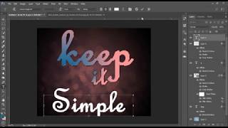 Photoshop Ombre Text Effect [upl. by Gilder354]