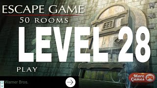 Escape Game 50 Rooms 2 Level 28 Walkthrough [upl. by Pettit954]