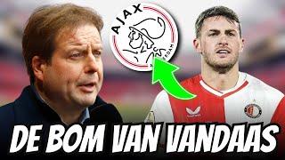 DRUKKE DAG AANVALLER VAN FEYENOORD VERSTERKT AJAX Ajax Laatste Nieuws [upl. by Atalee]