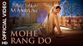 Lyrical Mohe Rang Do Laal Lyrical  Full Song with Lyrics  Bajirao Mastani [upl. by Nerok]