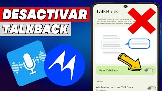 Como Desactivar el TalkBack en Motorola 2024 [upl. by Ominoreg798]