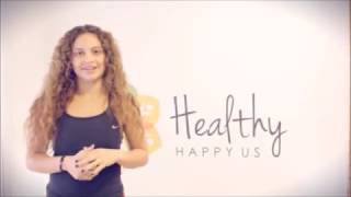 Tamara Zein the Plank Champion at Healthy Happy Us [upl. by Aehcim380]