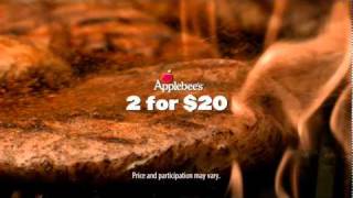 Applebees® New Bourbon Street Flavors on its 2 for 20 Menu Satisfy Guests Demands [upl. by Orest]