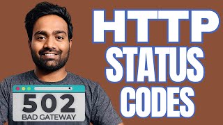 HTTP Status Code Explained  11 Popular HTTP Status Codes with explanation  Bad Gateway 502  Demo [upl. by Ellerahc]