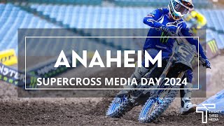 Anaheim 2 Supercross Media Day  Presented by DeCal Works [upl. by Ahsieka591]