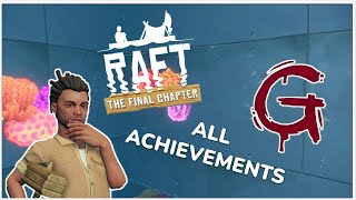 Raft All Chapter 3 Achievements Guide incl SecretHidden Achievements Cache Collector etc [upl. by Sayed]