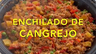 Enchilado de cangrejo 🦀 Receta deliciosa y rápida 😋 [upl. by Mellisent]