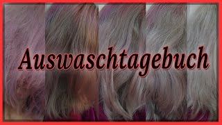 Directions Auswaschtagebuch  so hat sich die fake Farbe rausgewaschen [upl. by Aneahs201]