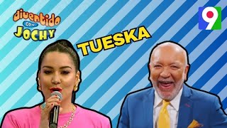 Bella bellisimaaa llega Tueska a Divertido con Jochy [upl. by Lyndell]