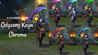 Heartsteel Kayn vs Odyssey Kayn Legendary Skins Comparison League of Legends [upl. by Octavla344]