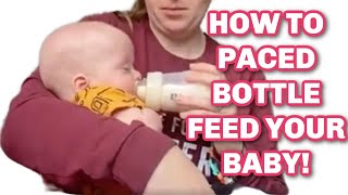 How to Paced Bottle Feed Your Baby  And Why You Should [upl. by Anyer]