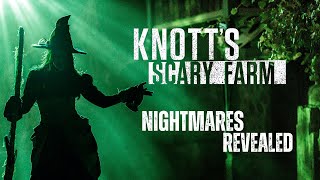 Knotts Scary Farm Nightmares Revealed 2024 [upl. by Otrebmal]