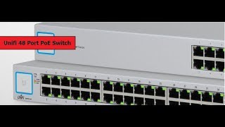 Ubiquiti  UniFi 48 port Switch [upl. by Fontana413]