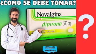 NOVALGINA💊¿Qué es y para que sirve ANTIINFLAMATORIO DÓSIS  ¡Guía completa [upl. by Pump]