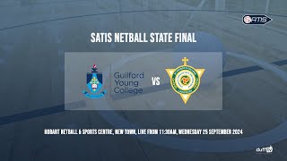 Guilford Young vs St Patricks  SATIS Netball State Final 2024 [upl. by Kohsa]