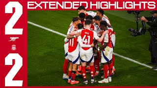 EXTENDED HIGHLIGHTS  Arsenal vs Liverpool 22  Saka scores his 50th Premier League goal [upl. by Kere]