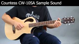 Countess Guitar CW10SA Sample Sound [upl. by Eleph798]